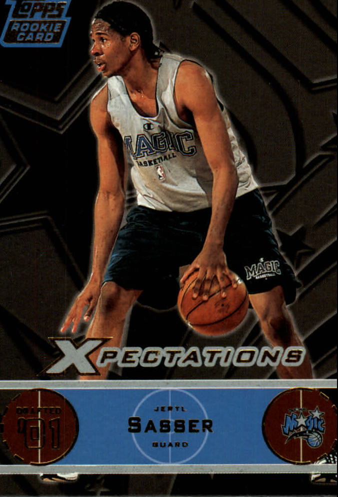 2001-02 Topps Xpectations #122 Jeryl Sasser RC