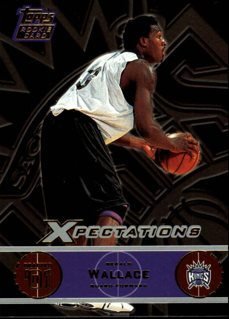 2001-02 Topps Xpectations #124 Gerald Wallace RC