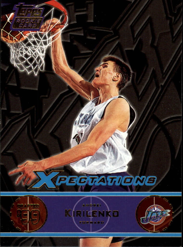 2001-02 Topps Xpectations #140 Andrei Kirilenko RC