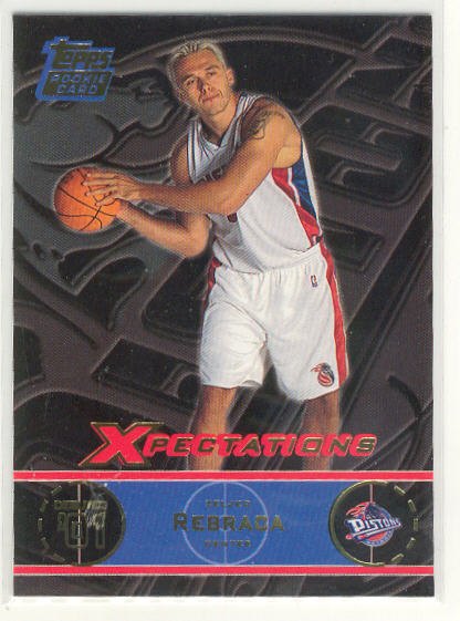 2001-02 Topps Xpectations #141 Zeljko Rebraca RC
