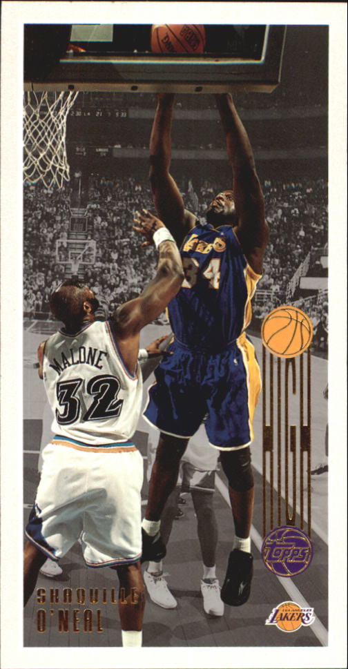 2001-02 Topps High Topps #1 Shaquille O'Neal