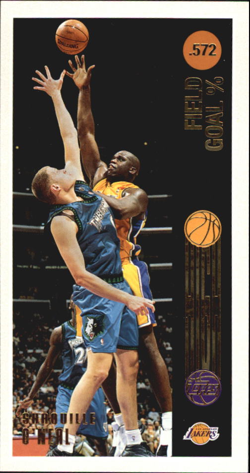 2001-02 Topps High Topps #97 Shaquille O'Neal SL