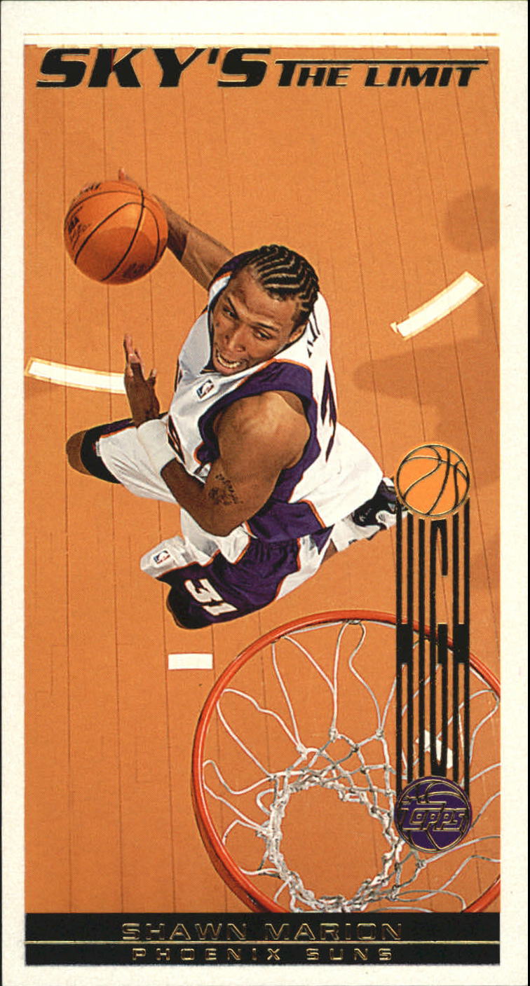 2001-02 Topps High Topps Sky's The Limit #SL7 Shawn Marion