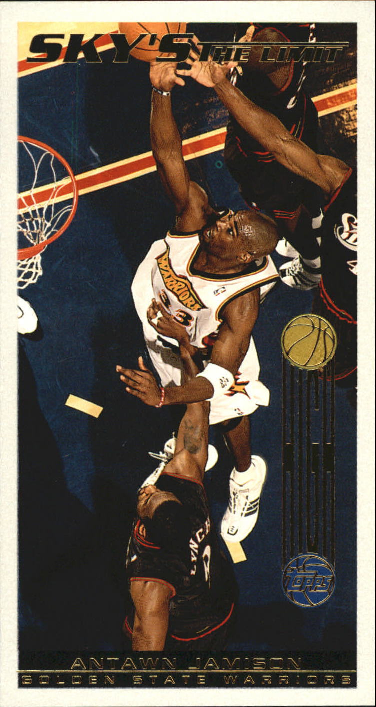 2001-02 Topps High Topps Sky's The Limit #SL11 Antawn Jamison