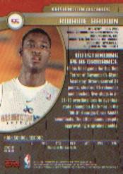 2001-02 Topps Pristine #55 Kwame Brown U back image