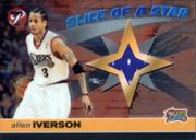 2001-02 Topps Pristine Slice of a Star #SAI Allen Iverson