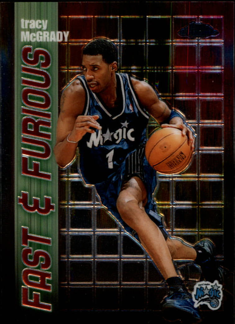 2001-02 Topps Chrome Fast and Furious #FF3 Tracy McGrady