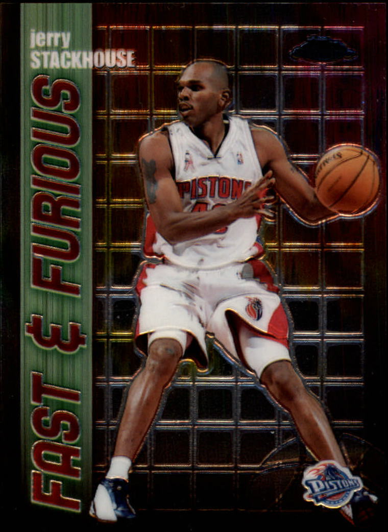 2001-02 Topps Chrome Fast and Furious #FF11 Jerry Stackhouse