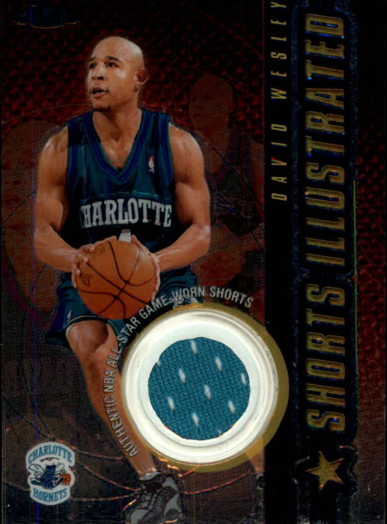 2001-02 Topps Chrome Shorts Illustrated #SIDW David Wesley