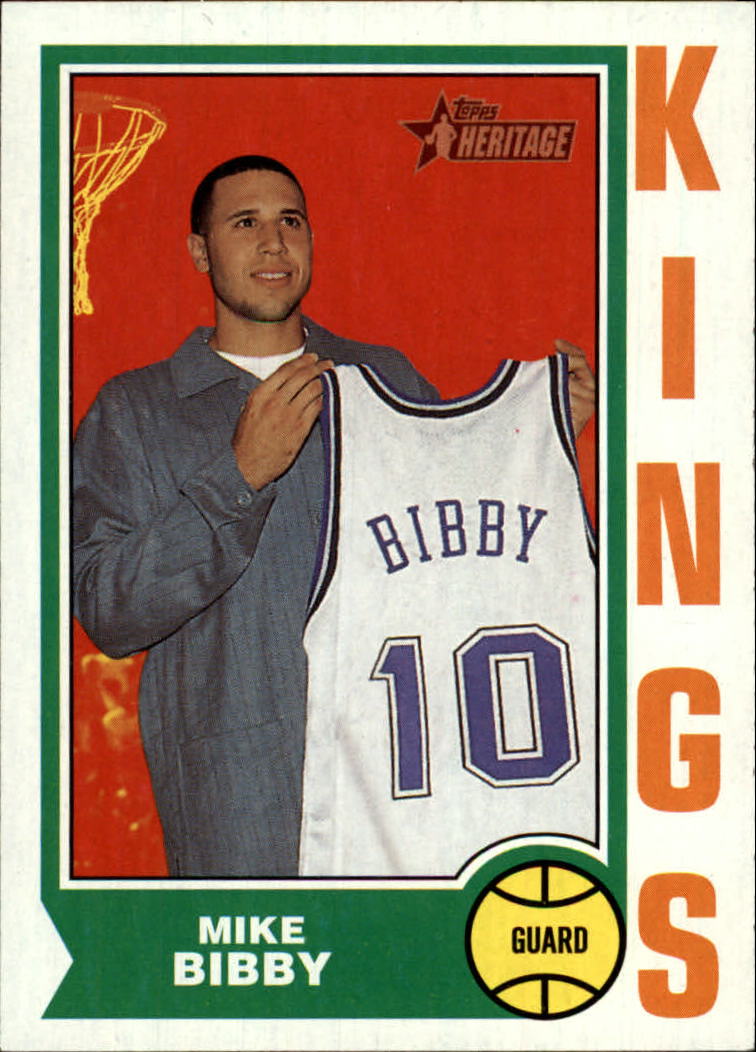2001-02 Topps Heritage #54 Mike Bibby