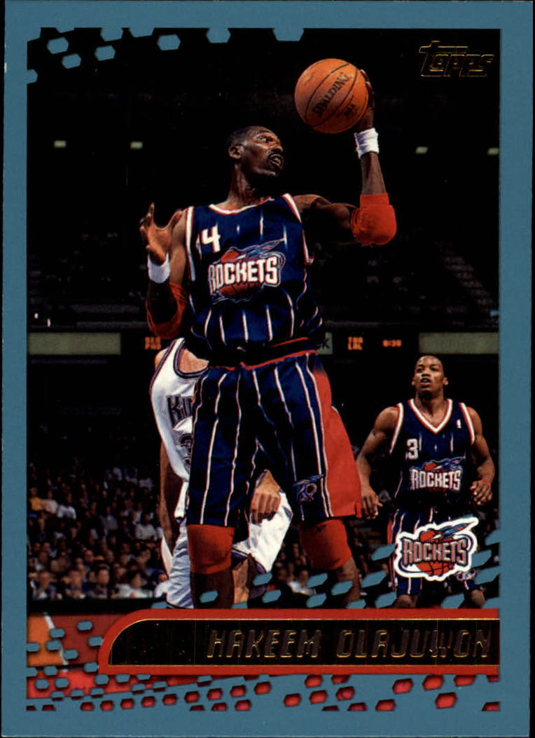 2001-02 Topps #34 Hakeem Olajuwon