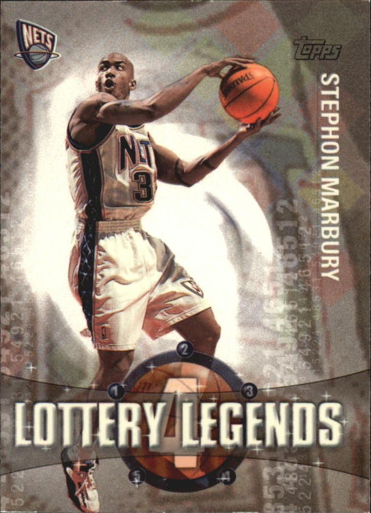 2001-02 Topps Lottery Legends #LL4 Stephon Marbury
