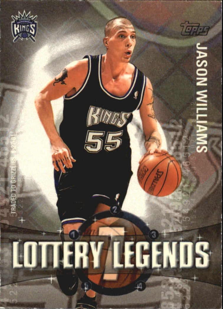 2001-02 Topps Lottery Legends #LL7 Jason Williams