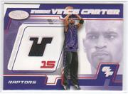 2001-02 Hoops Hot Prospects Inside Vince Carter #4 Vince Carter SHIRT/700