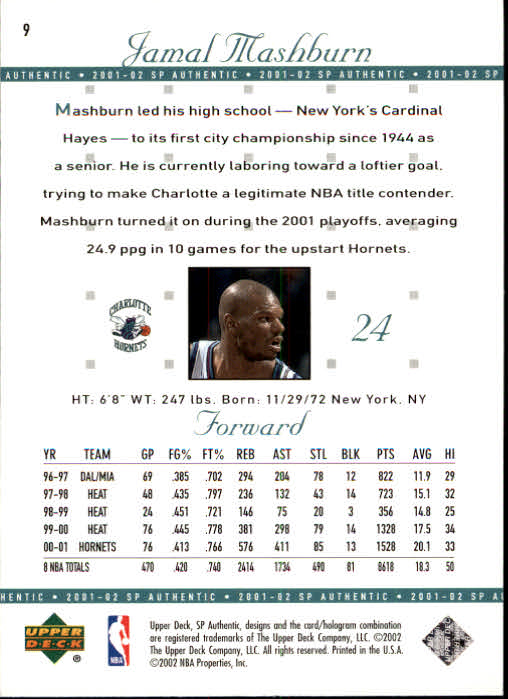 A7783- 2001-02 SP Authentic Bk Card #s 1-165 You Pick- 15+ FREE US SHIP - Picture 19 of 246