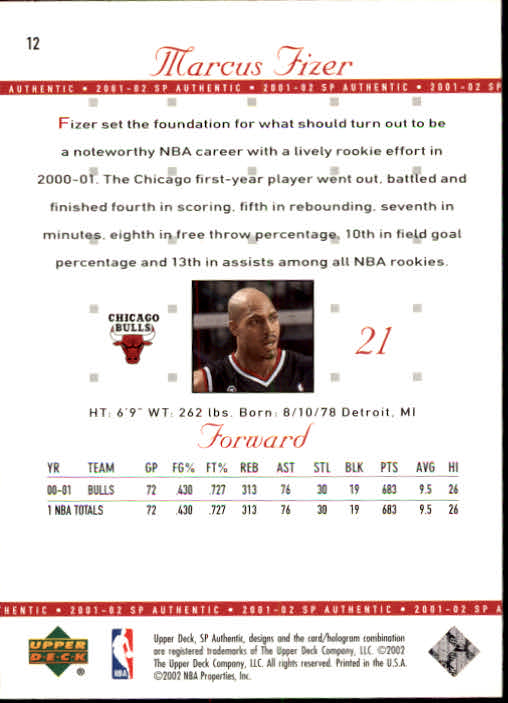 A7783- 2001-02 SP Authentic Bk Card #s 1-165 You Pick- 15+ FREE US SHIP - Picture 23 of 246