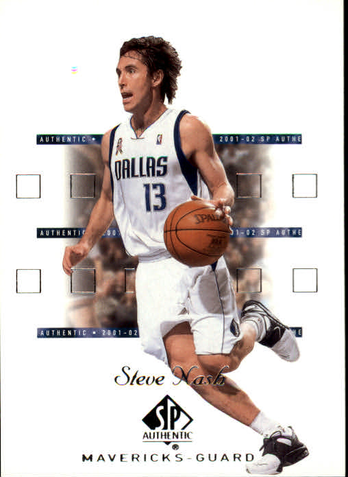 2001-02 SP Authentic #17 Steve Nash