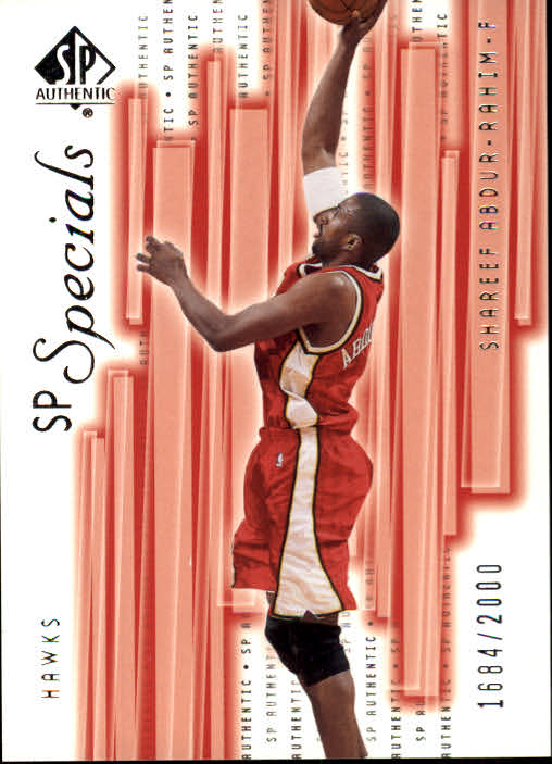 A7783- 2001-02 SP Authentic Bk Card #s 1-165 You Pick- 15+ FREE US SHIP - Picture 217 of 246