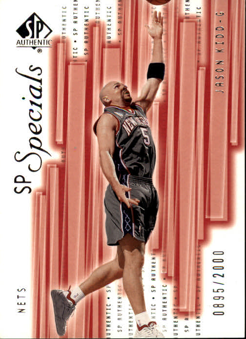2001-02 SP Authentic #154 Jason Kidd SPEC