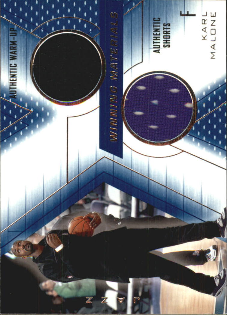 2001-02 SPx Winning Materials #KM2 Karl Malone WU/Shorts