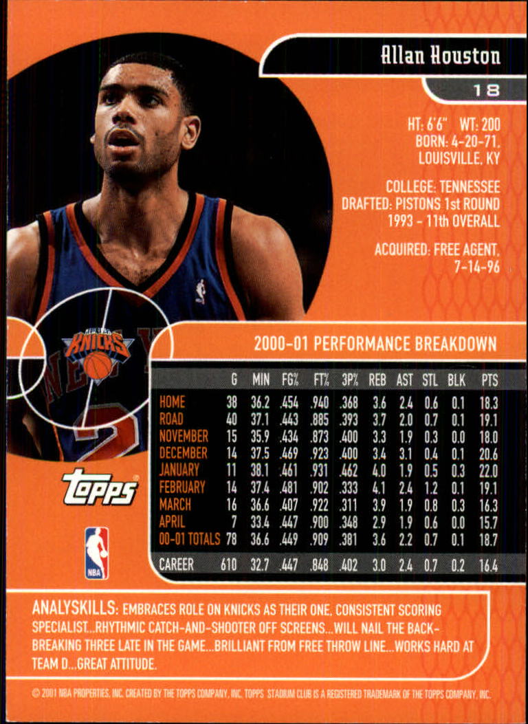 B0370- 2001-02 Stadium Club Bk #s 1-134 +Inserts -You Pick- 15+ FREE US SHIP - Picture 29 of 185