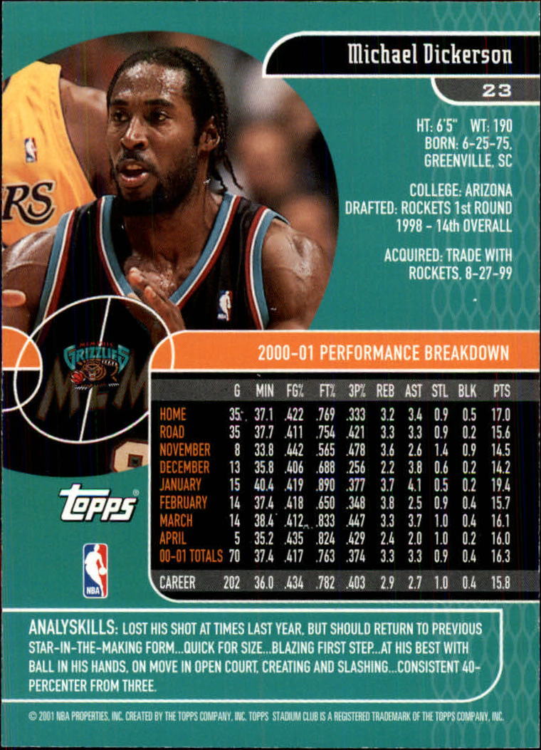 B0370- 2001-02 Stadium Club Bk #s 1-134 +Inserts -You Pick- 15+ FREE US SHIP - Picture 35 of 185