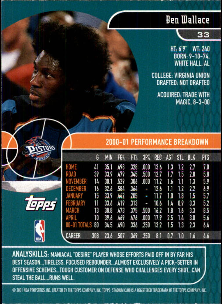 B0370- 2001-02 Stadium Club Bk #s 1-134 +Inserts -You Pick- 15+ FREE US SHIP - Picture 51 of 185