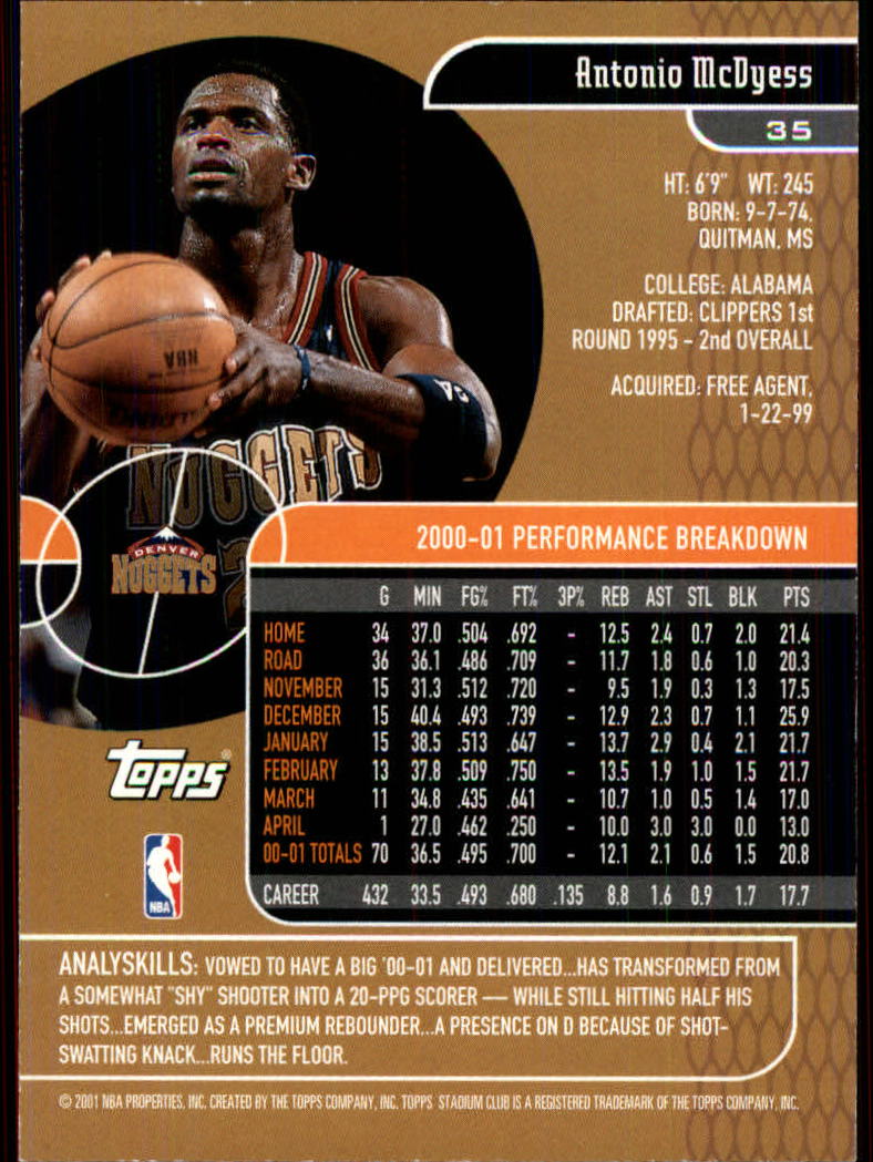 B0370- 2001-02 Stadium Club Bk #s 1-134 +Inserts -You Pick- 15+ FREE US SHIP - Picture 53 of 185