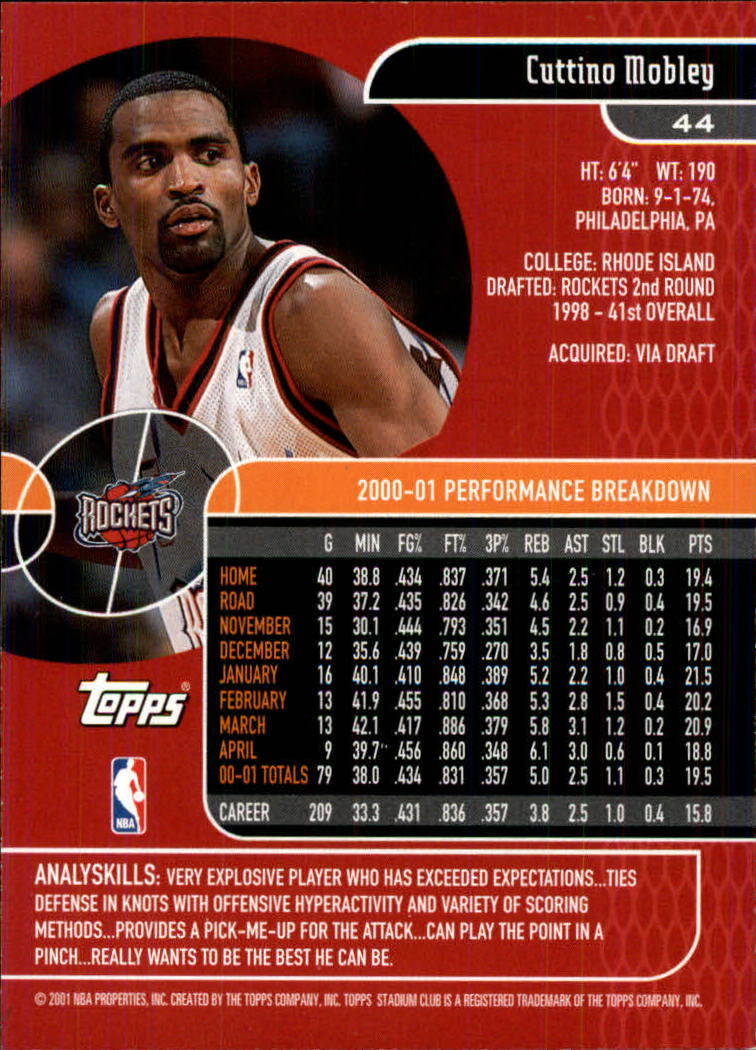 B0370- 2001-02 Stadium Club Bk #s 1-134 +Inserts -You Pick- 15+ FREE US SHIP - Picture 69 of 185