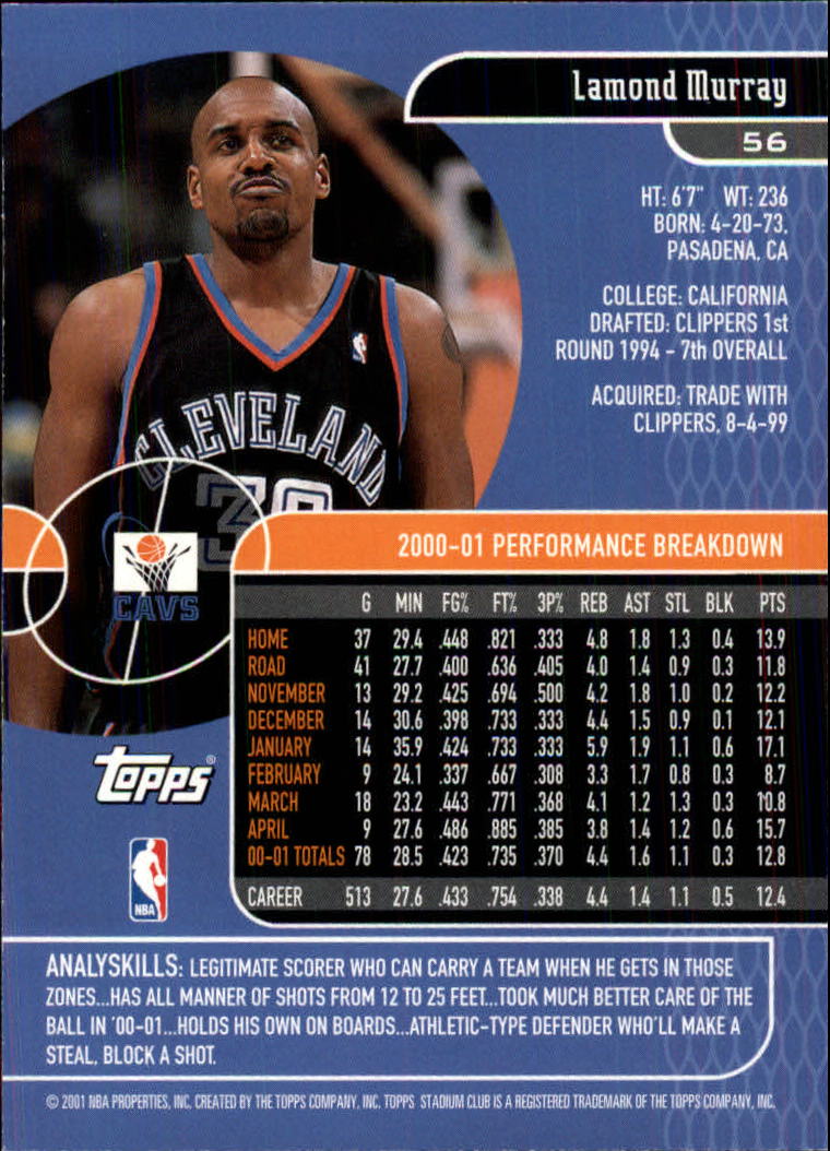 B0370- 2001-02 Stadium Club Bk #s 1-134 +Inserts -You Pick- 15+ FREE US SHIP - Picture 91 of 185