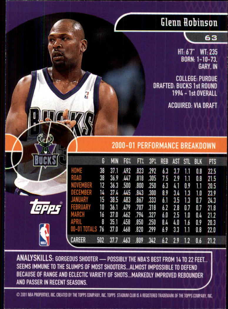 B0370- 2001-02 Stadium Club Bk #s 1-134 +Inserts -You Pick- 15+ FREE US SHIP - Picture 103 of 185