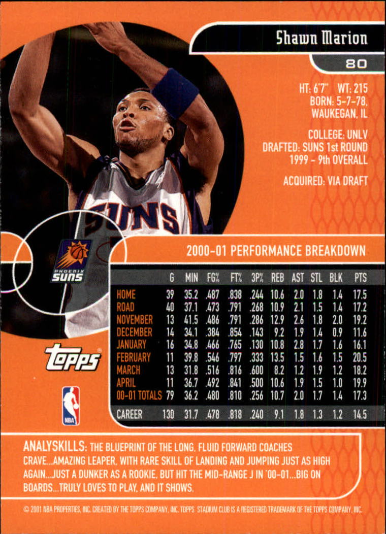B0370- 2001-02 Stadium Club Bk #s 1-134 +Inserts -You Pick- 15+ FREE US SHIP - Picture 137 of 185