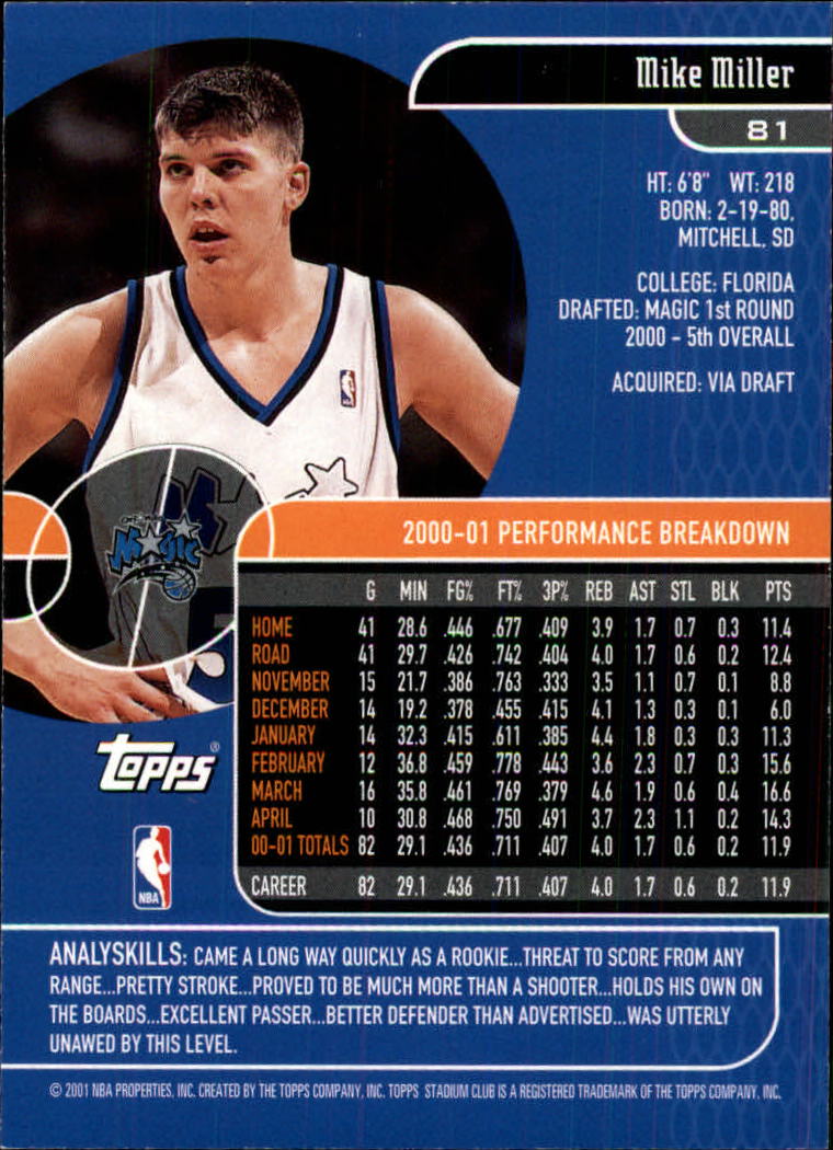 B0370- 2001-02 Stadium Club Bk #s 1-134 +Inserts -You Pick- 15+ FREE US SHIP - Picture 139 of 185