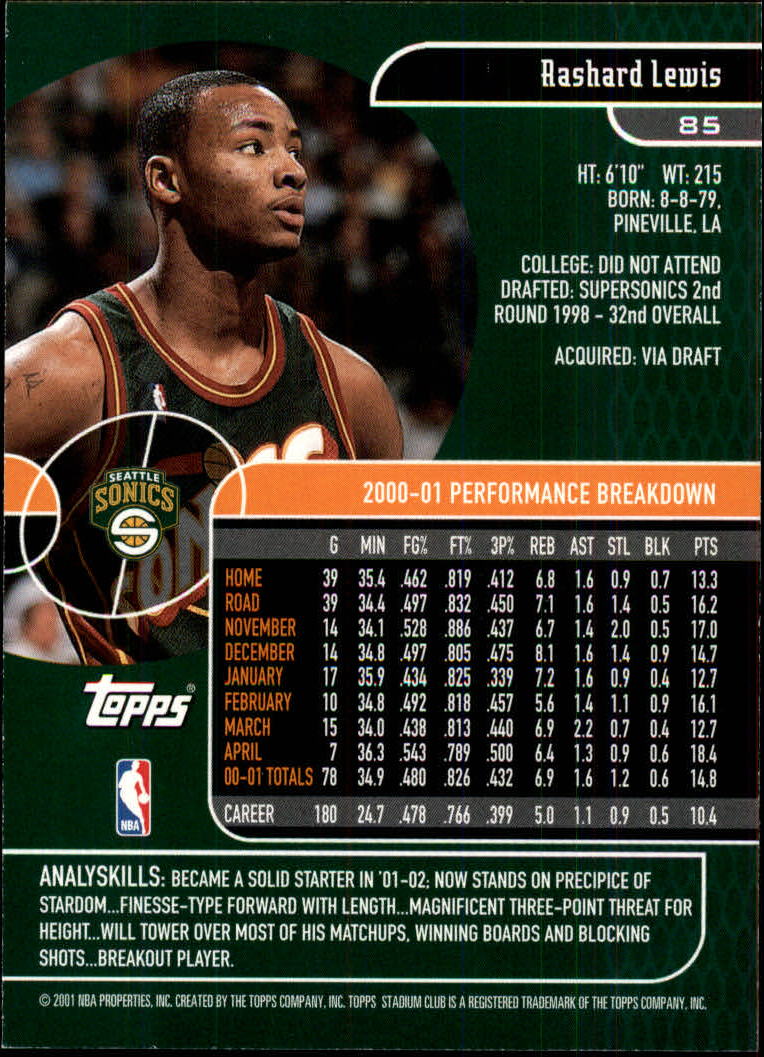 B0370- 2001-02 Stadium Club Bk #s 1-134 +Inserts -You Pick- 15+ FREE US SHIP - Picture 147 of 185