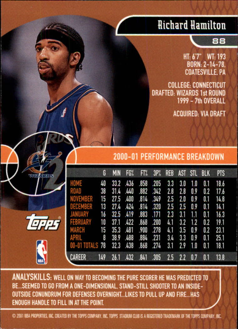 B0370- 2001-02 Stadium Club Bk #s 1-134 +Inserts -You Pick- 15+ FREE US SHIP - Picture 153 of 185