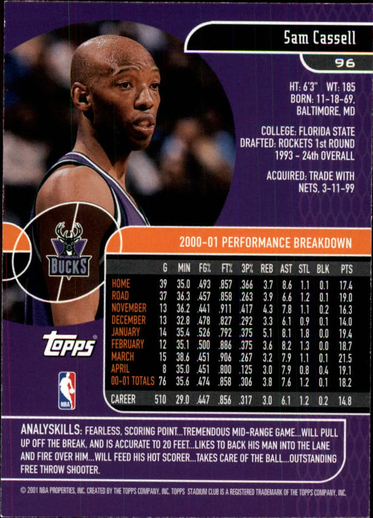B0370- 2001-02 Stadium Club Bk #s 1-134 +Inserts -You Pick- 15+ FREE US SHIP - Picture 165 of 185