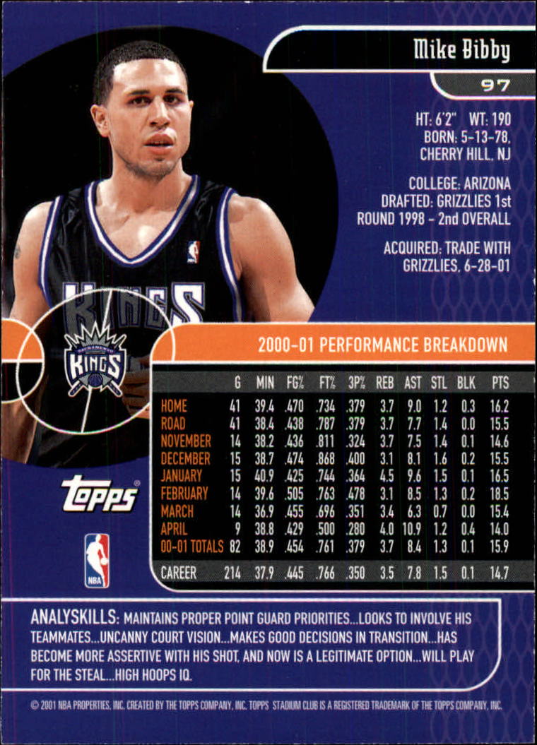 B0370- 2001-02 Stadium Club Bk #s 1-134 +Inserts -You Pick- 15+ FREE US SHIP - Picture 167 of 185