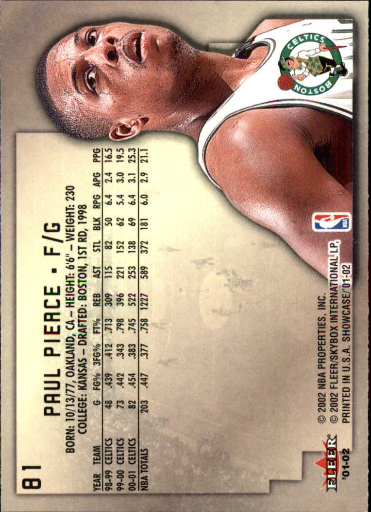 Paul Pierce cards (1999-2021) Celtics Nets - You Choose - Bild 57 von 360