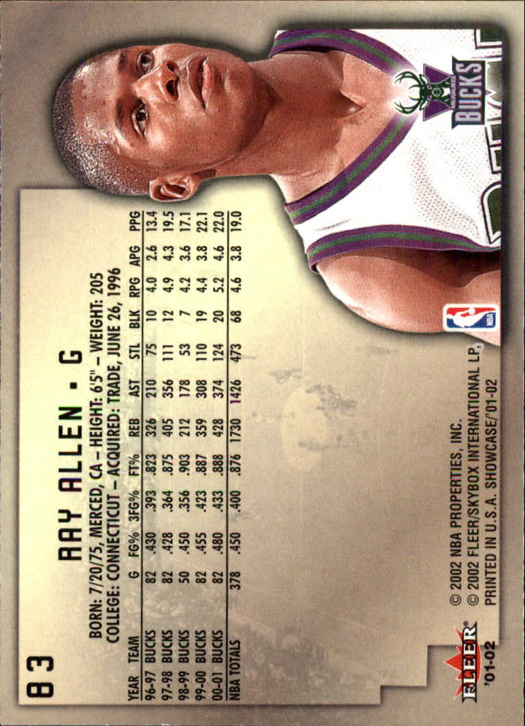 Ray Allen cards (1997-2021) Bucks Celtics Sonics Heat - Picture 123 of 349