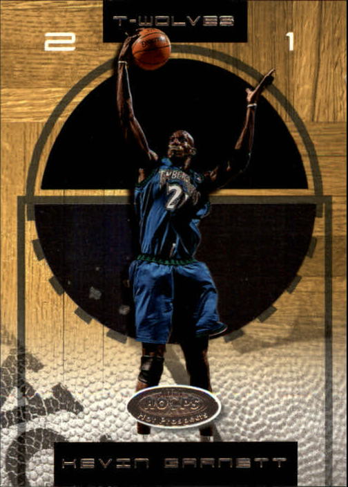 2001-02 Hoops Hot Prospects #4 Kevin Garnett