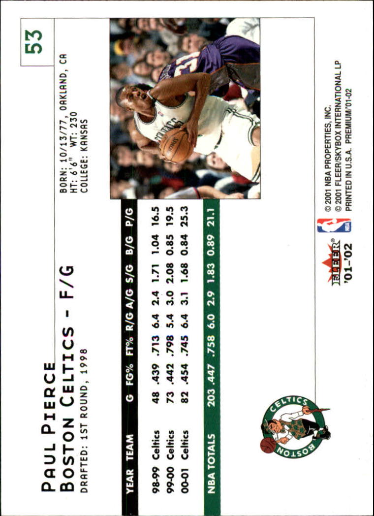 Paul Pierce cards (1999-2021) Celtics Nets - You Choose - Bild 55 von 360