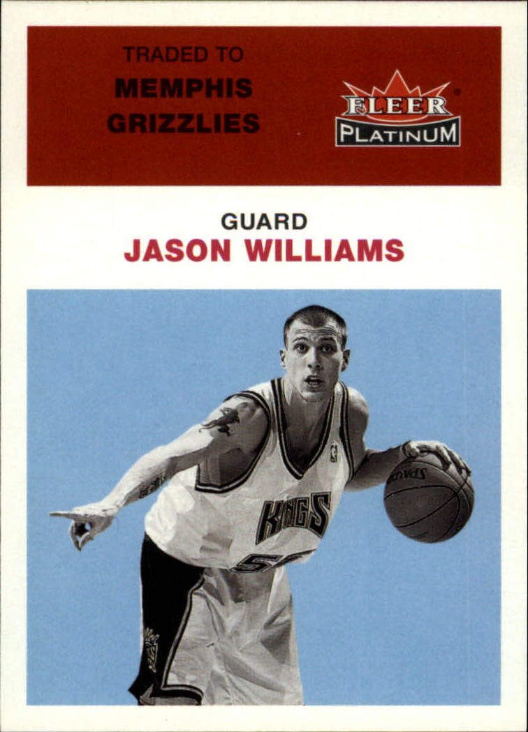 2001-02 Fleer Platinum #11 Jason Williams