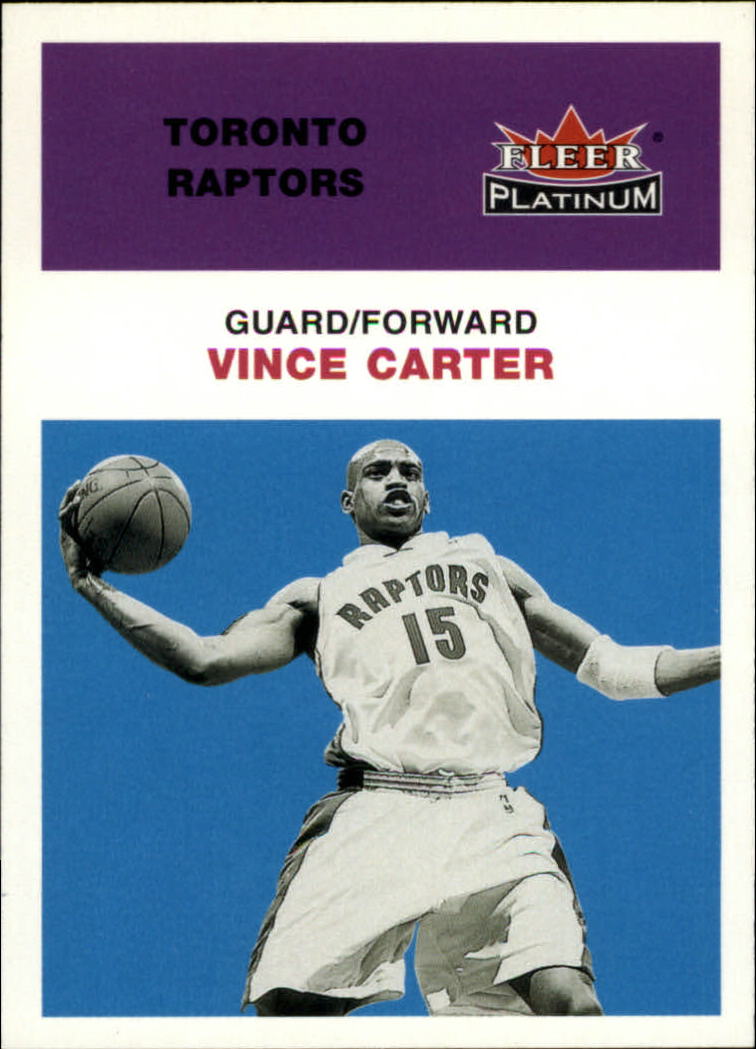 2001-02 Fleer Platinum #20 Vince Carter
