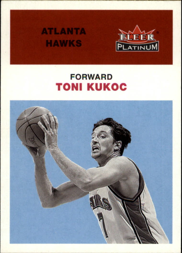 2001-02 Fleer Platinum #36 Toni Kukoc