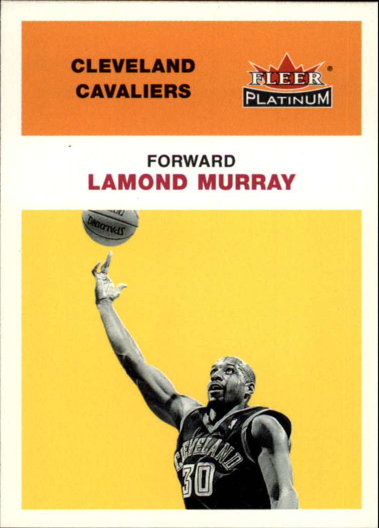 2001-02 Fleer Platinum #90 Lamond Murray