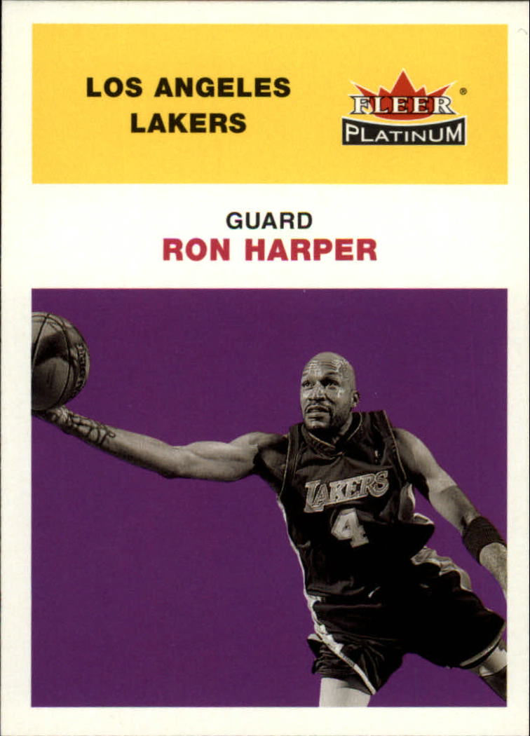 2001-02 Fleer Platinum #191 Ron Harper