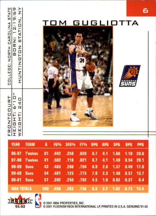 B1563- 2001-02 Fleer Genuine Basketball #s 1-120 -You Pick- 15+ FREE US SHIP - Picture 13 of 209
