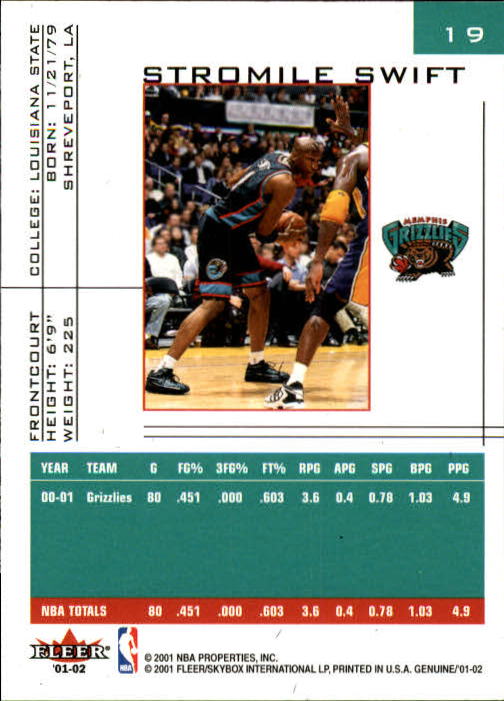 B1563- 2001-02 Fleer Genuine Basketball #s 1-120 -You Pick- 15+ FREE US SHIP - Picture 29 of 209