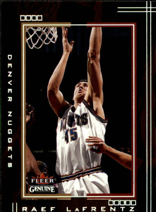 B1563- 2001-02 Fleer Genuine Basketball #s 1-120 -You Pick- 15+ FREE US SHIP - Picture 30 of 209