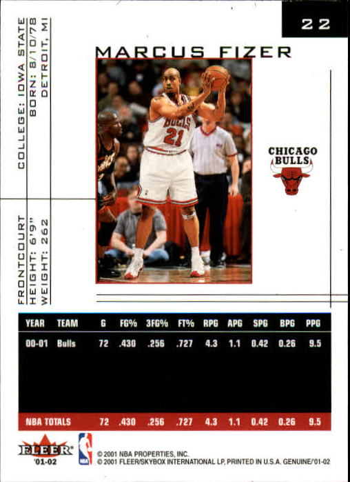 B1563- 2001-02 Fleer Genuine Basketball #s 1-120 -You Pick- 15+ FREE US SHIP - Picture 33 of 209